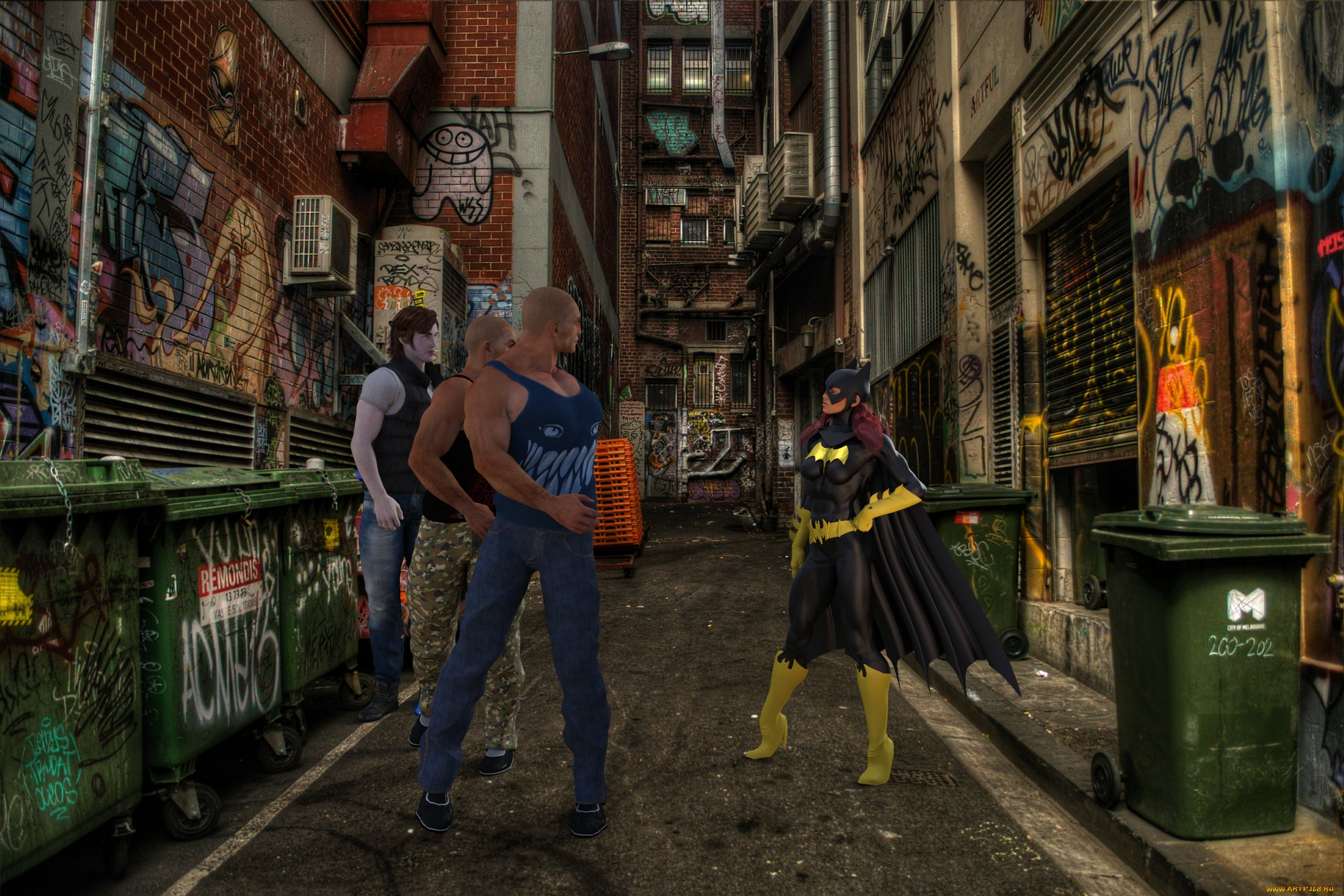 3 ,  , fantasy, , , , batgirl, , 
